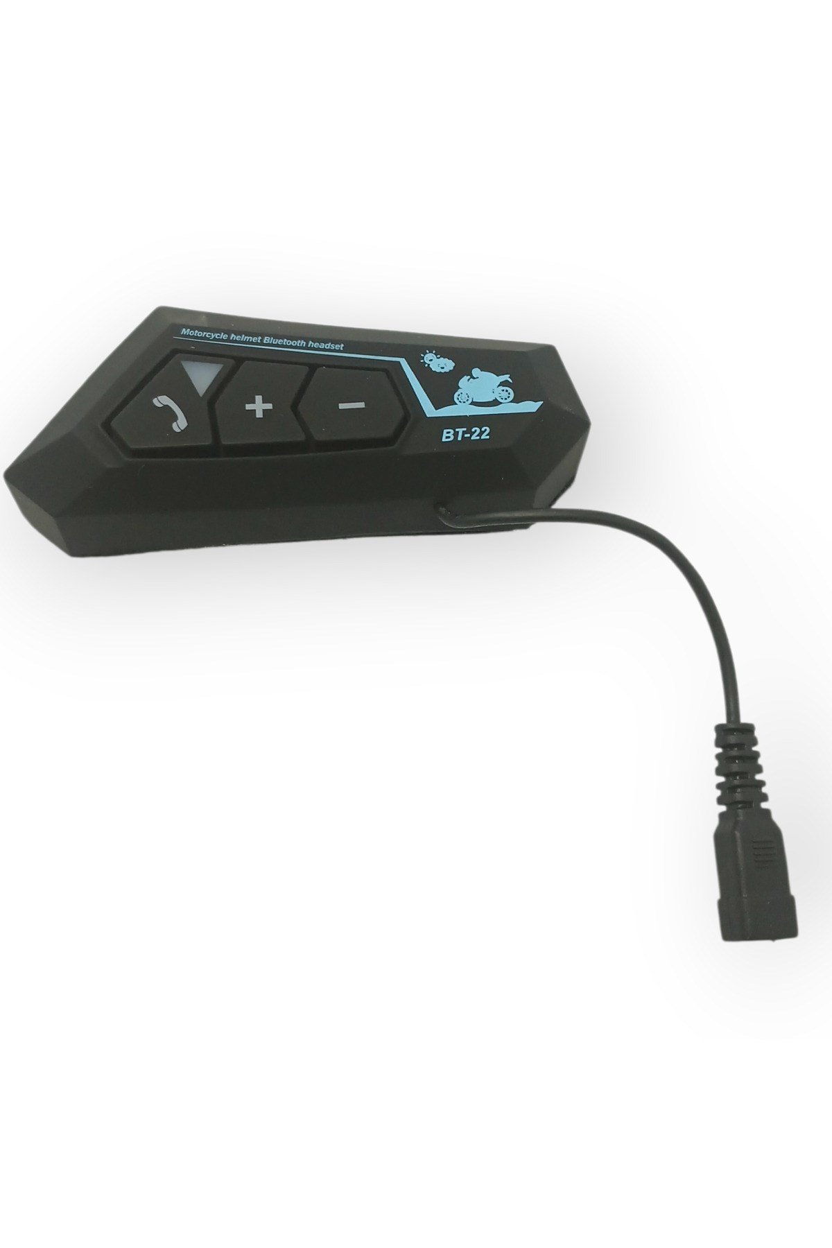 Motosiklet Kask İçi Su Geçirmez Bluetooth Kulaklık - 1000 mAh Güçlü Batarya ve Sesli Komut Destekli