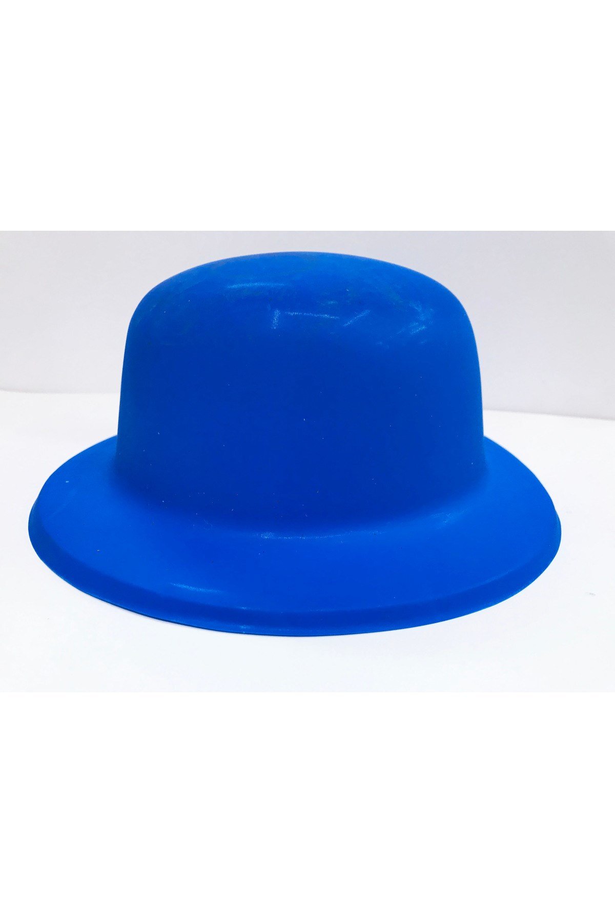 Neon Renk Plastik Melon Şapka Mavi Renk