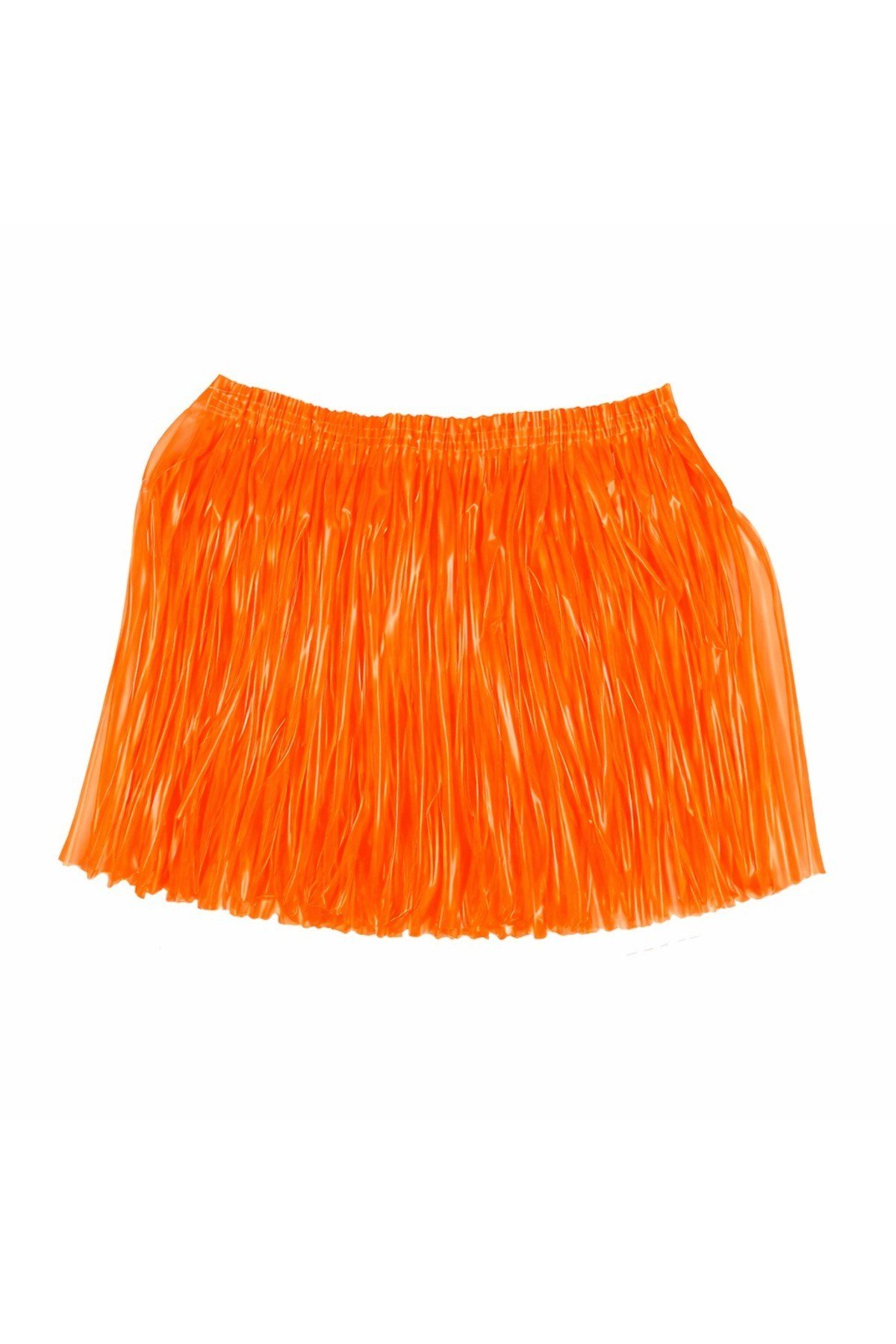 Neon Turuncu Hawaii Parti Eteği 40 cm
