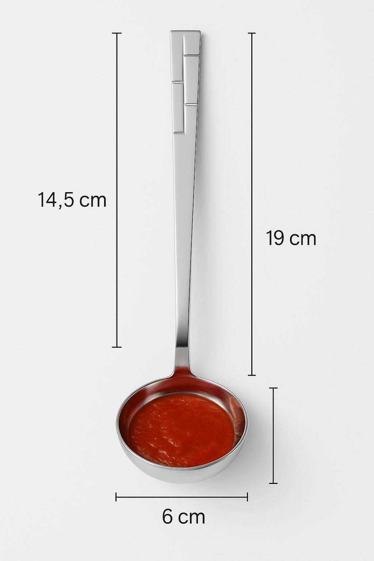 Paslanmaz Çelik Sos Servis Maşası 20 cm