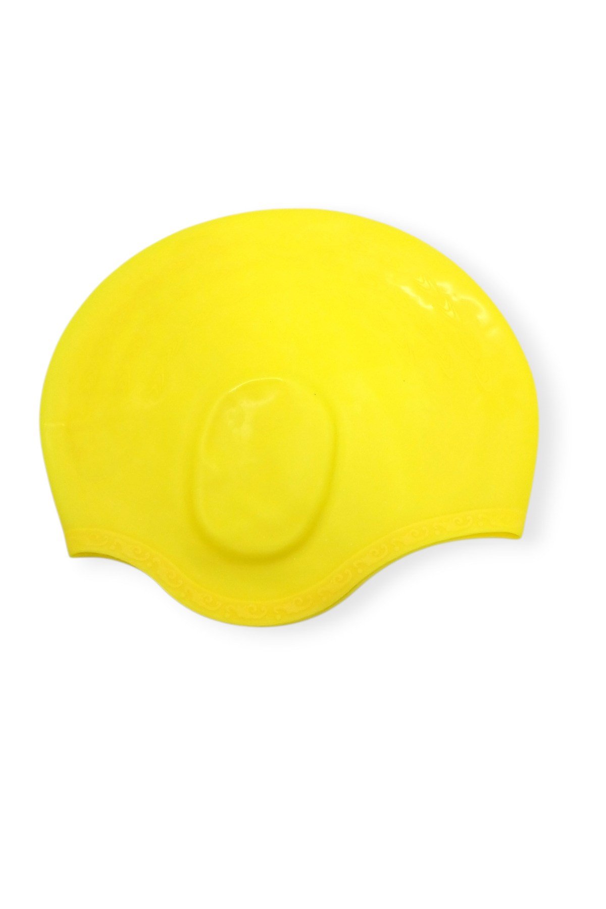 Profesyonel Yüzücü Bonesi Unisex Esnek Kaymaz Havuz ve Deniz İçin Kulak Uyumlu Yüzme Bonesi Silikon