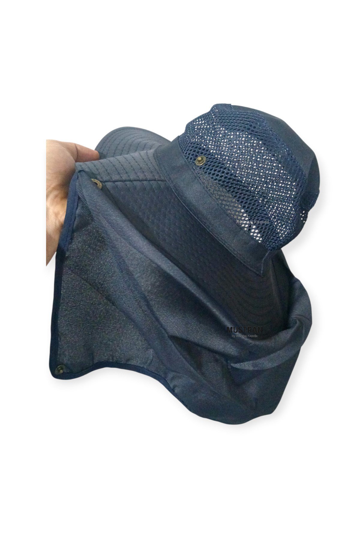 Safari Spor Güneş Şapkası Ense Korumalı Fileli Trekking Kamp Yürüyüş Outdoor Yazlık Şapka