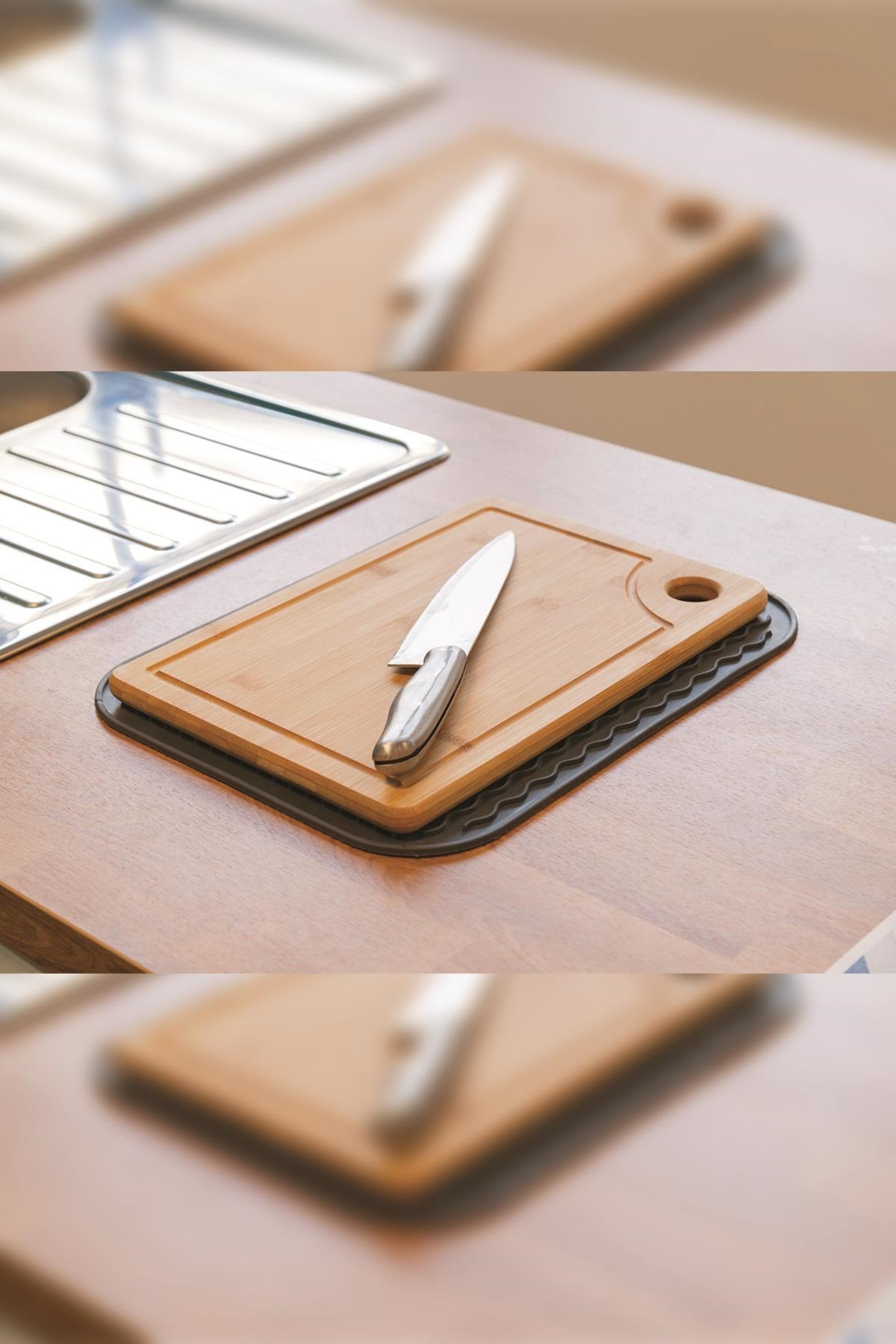 Silikon Çok Amaçlı Kaydırmaz Mat & Bulaşıklık (28*36 Cm )