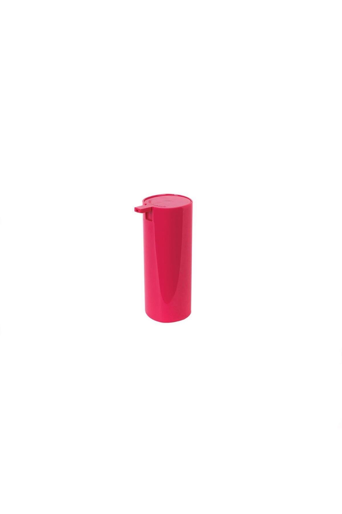 Soft Pembe Şeffaf Akrilik Sıvı Sabunluk 250 ml