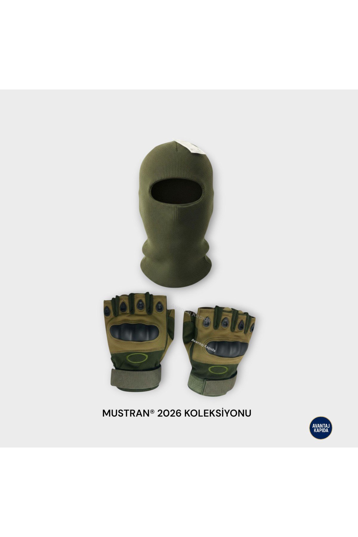 Suyutti Çift Kat Kışlık Kar Maskesi + İthal Taktik Korumalı Motosiklet Outdoor Eldiven 2’li Set