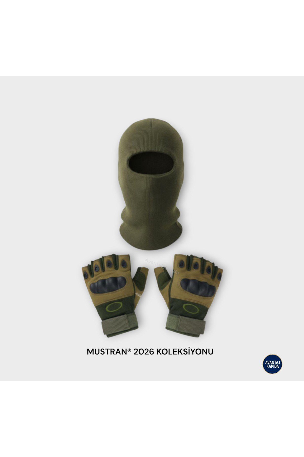 Suyutti Çift Kat Kışlık Kar Maskesi + İthal Taktik Korumalı Motosiklet Outdoor Eldiven 2’li Set