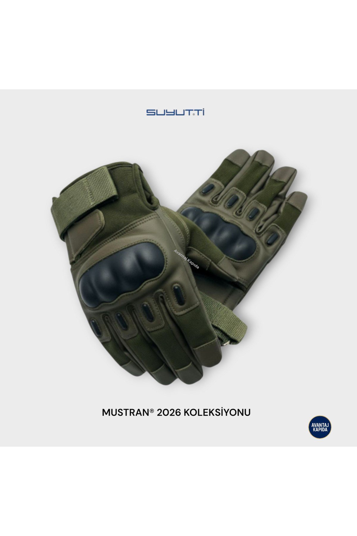 Suyutti Premium Zırh Korumalı Motosiklet Outdoor Eldiveni | Suya Dayanıklı, Rüzgar Geçirmez Kalın