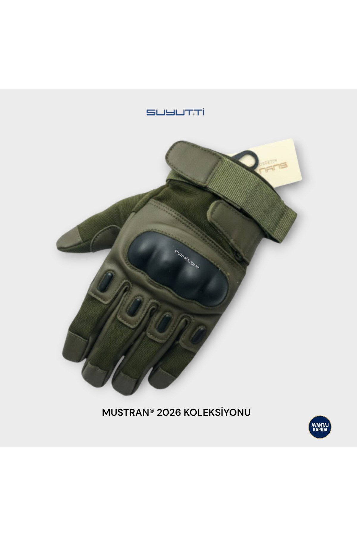 Suyutti Premium Zırh Korumalı Motosiklet Outdoor Eldiveni | Suya Dayanıklı, Rüzgar Geçirmez Kalın