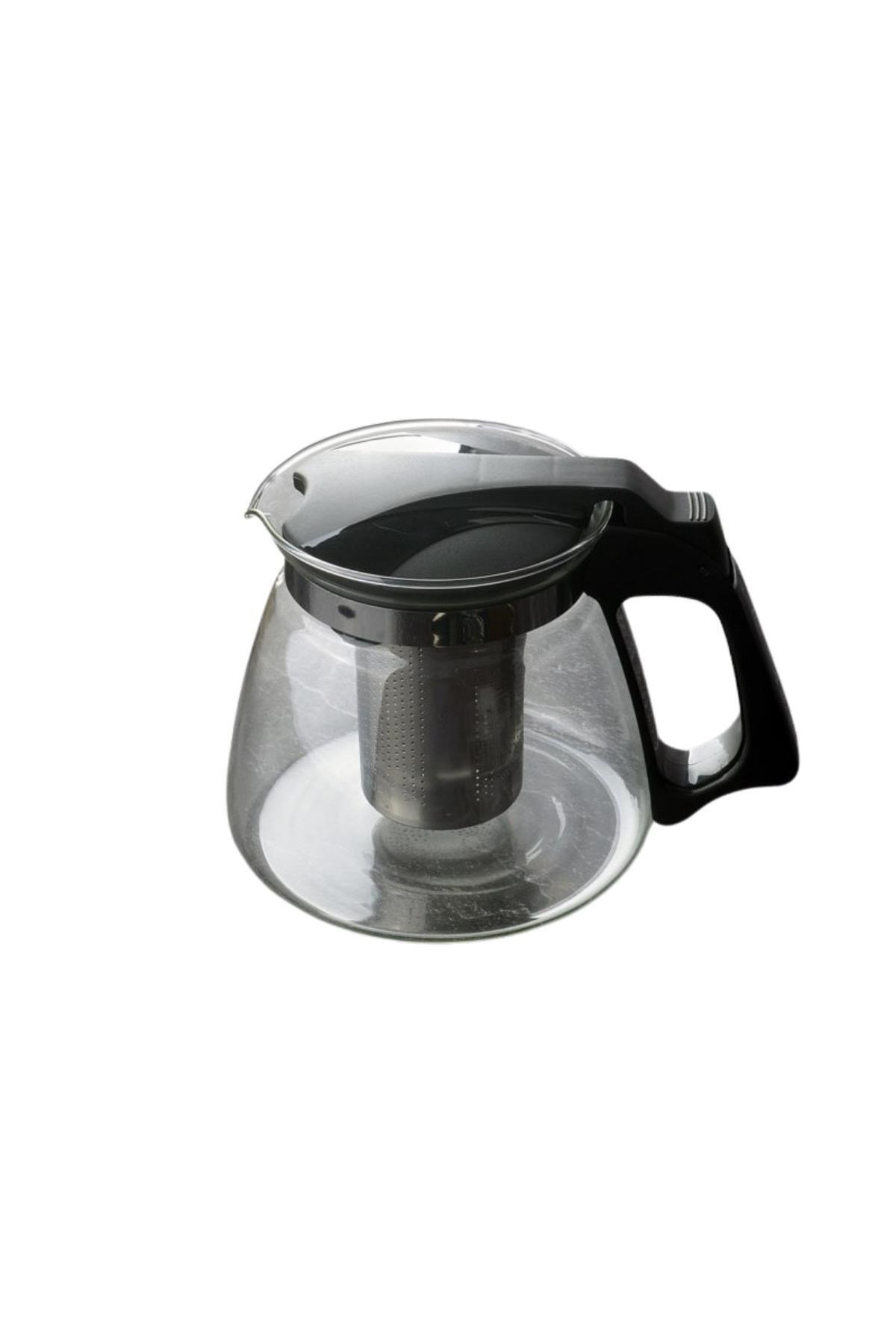 Süzgeçli Cam Demlik 1100 ml