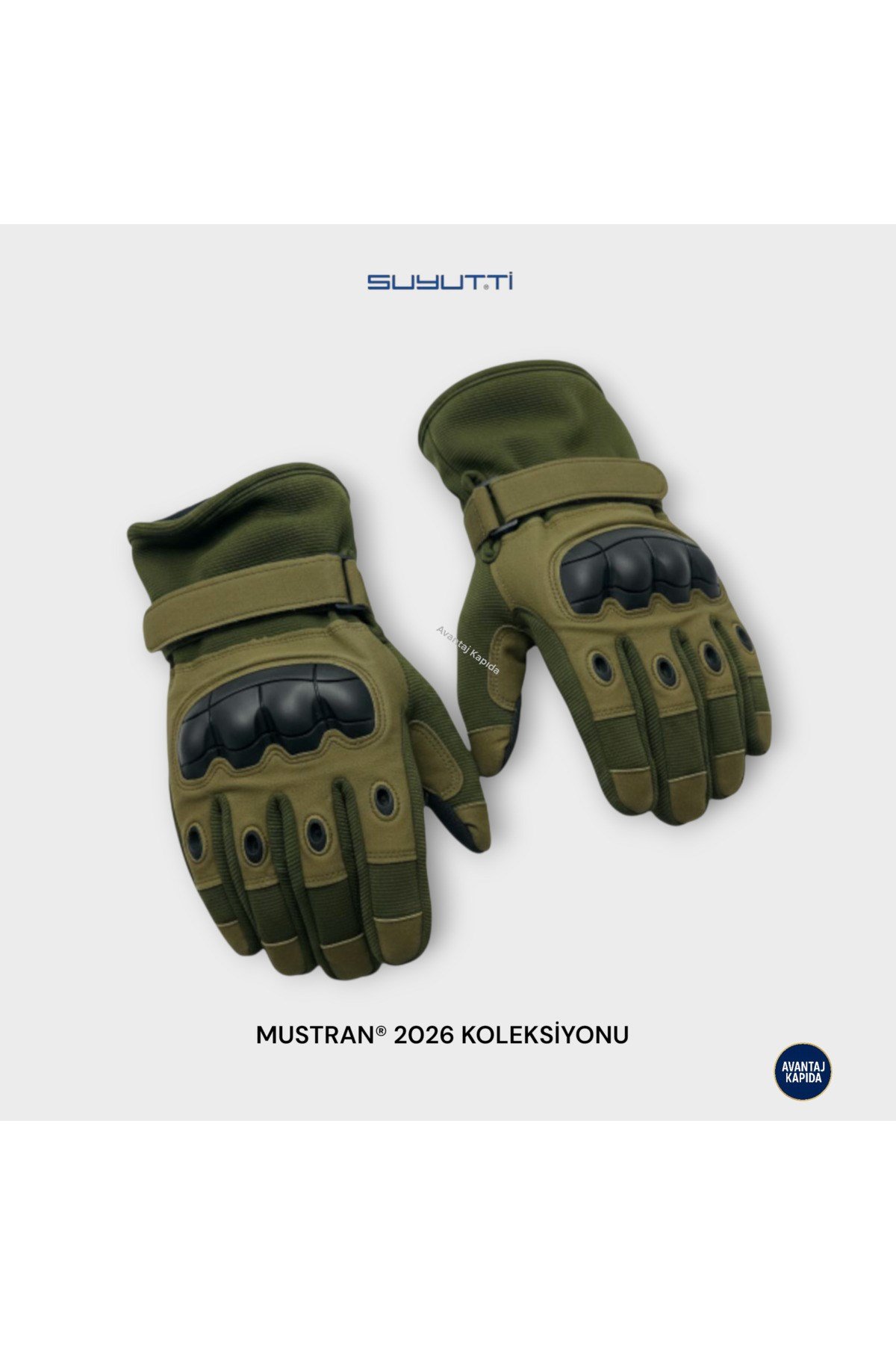 Taktik L-XL İçi Kürklü Premium Zırh Korumalı Motosiklet Eldiveni | Dokunmatikli Rüzgar Geçirmez