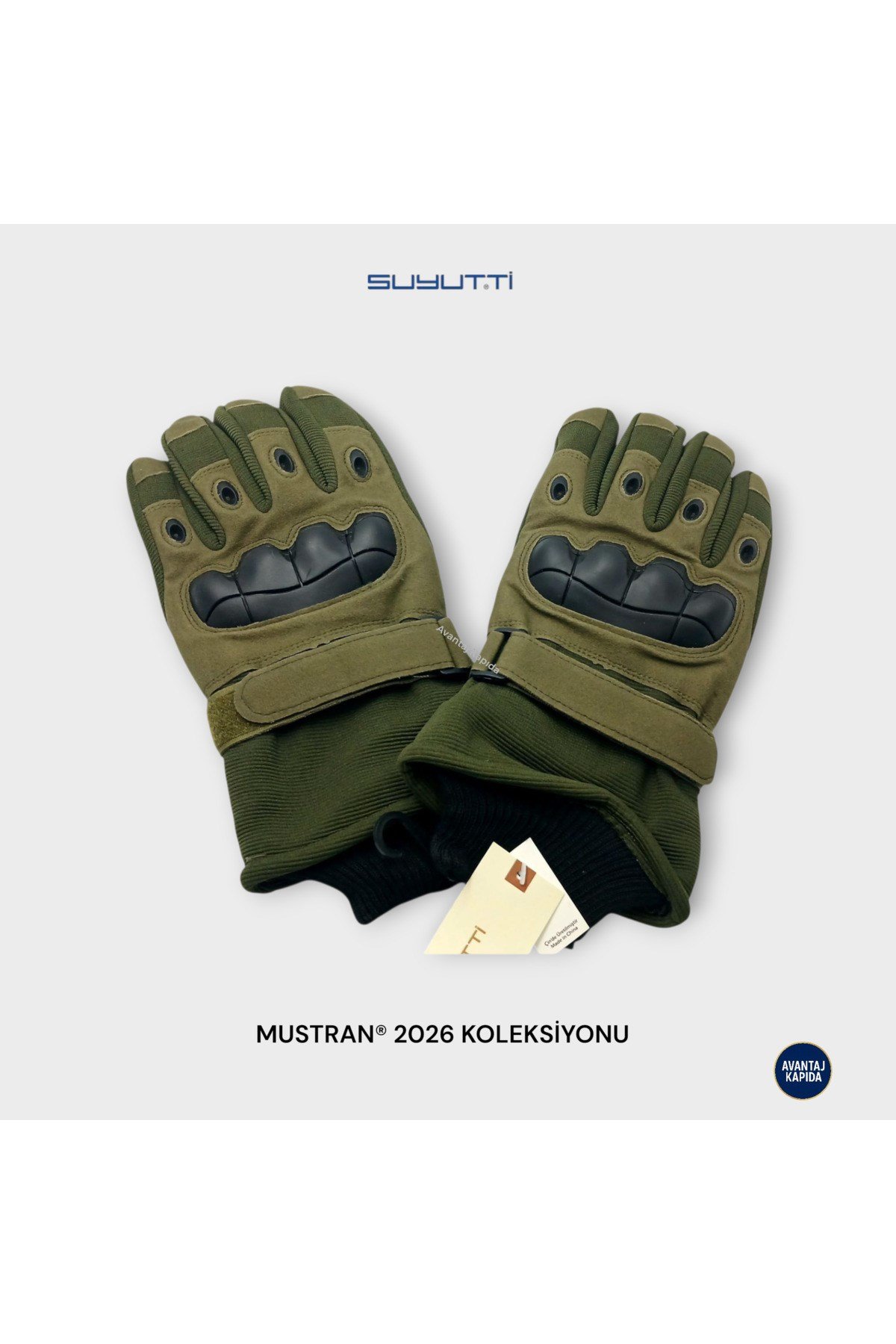 Taktik L-XL İçi Kürklü Premium Zırh Korumalı Motosiklet Eldiveni | Dokunmatikli Rüzgar Geçirmez