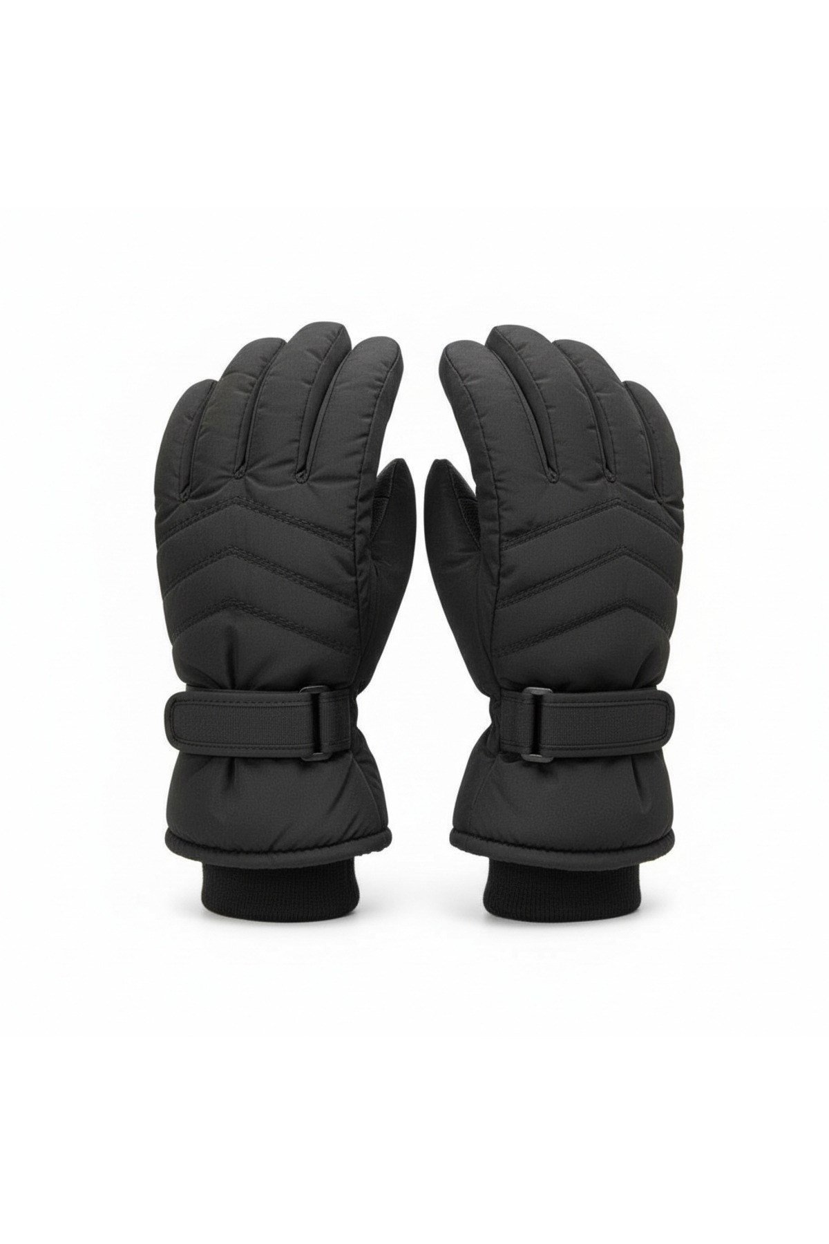 Unisex İçi Polarlı S-L-XL Seçenekli Kayak Eldiveni | Rüzgar Geçirmez Hafif Kar Eldiveni