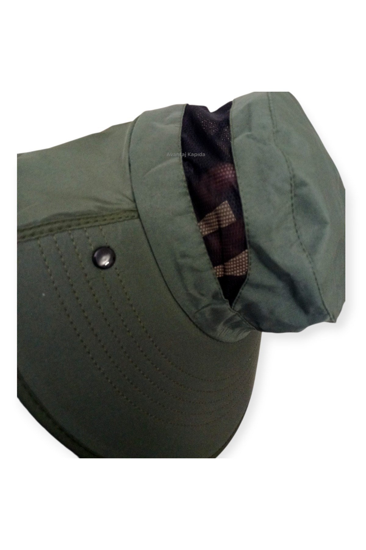 Yazlık Güneş Şapkası Ense Korumalı Unisex Outdoor Balıkçılık Avcılık Bahçe Şapkası