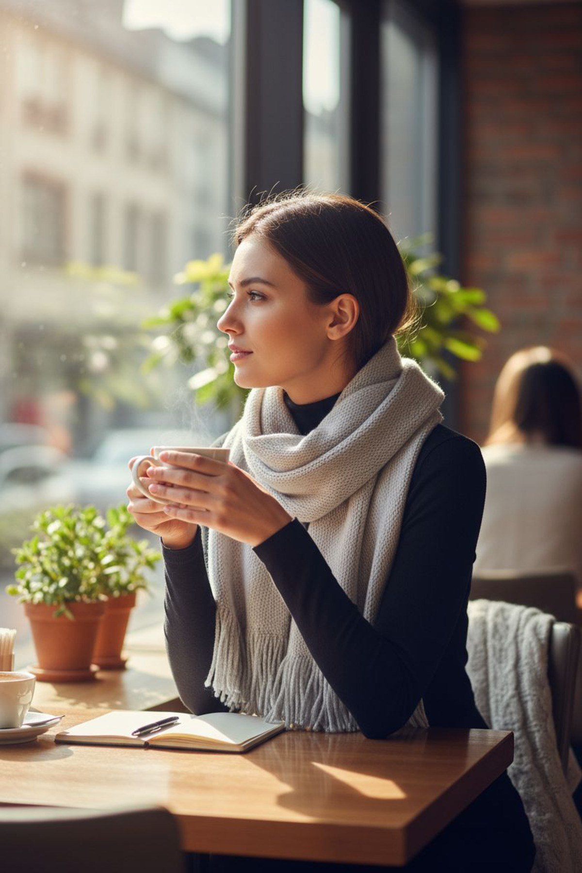 Yumuşak Dokulu Triko Atkı | Unisex Kışlık Sıcak Tutucu Örgü Model Şık Atkı