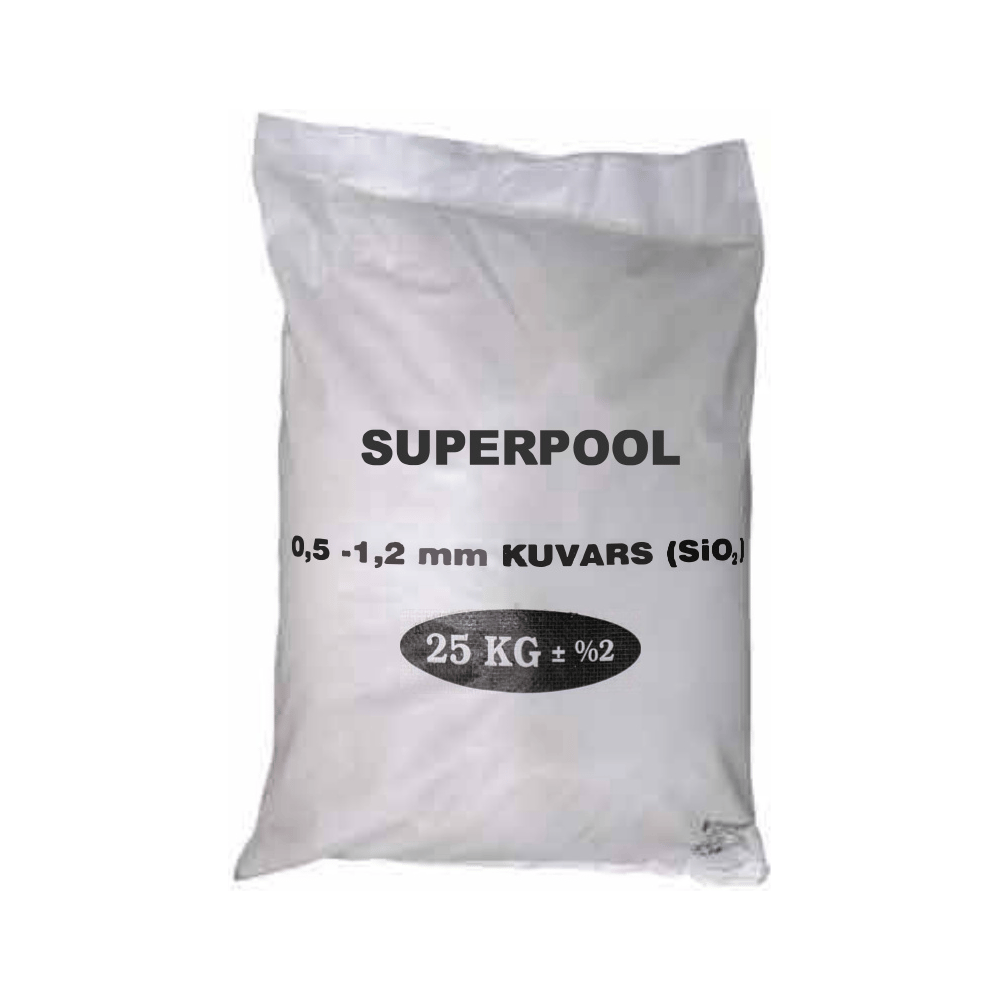 Superpool Kuvars Filtre Kumu Serisi