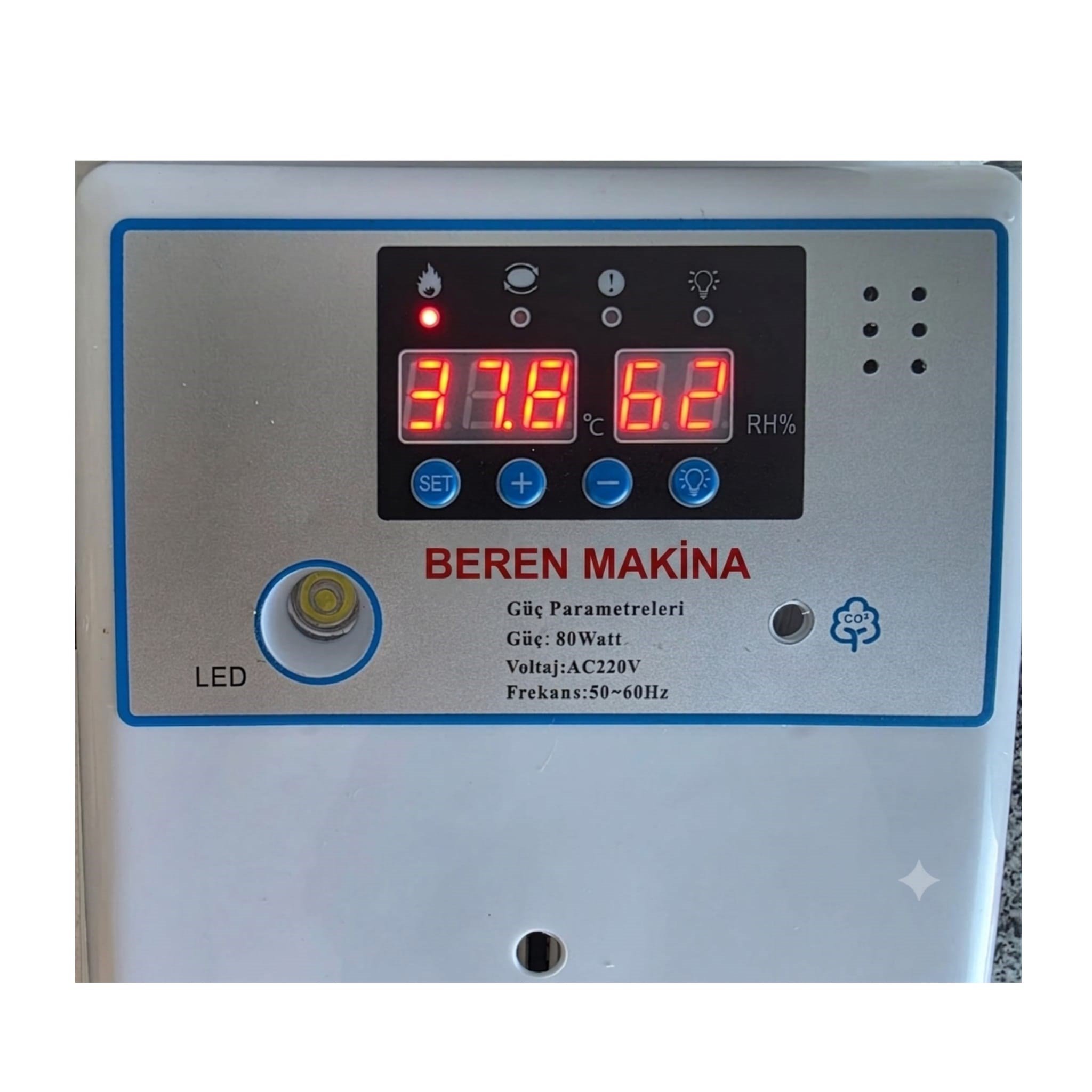 36 Yumurtalık Kuluçka Makinesi Kontrol Paneli