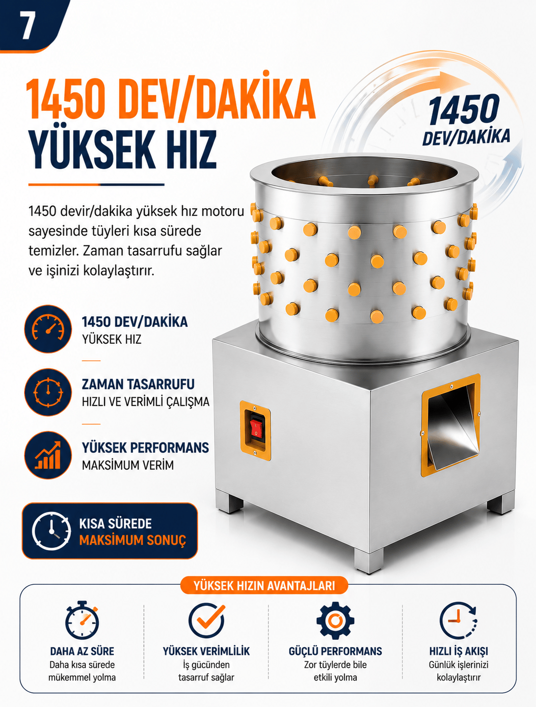 Bıldırcın Tüy Yolma Makinesi