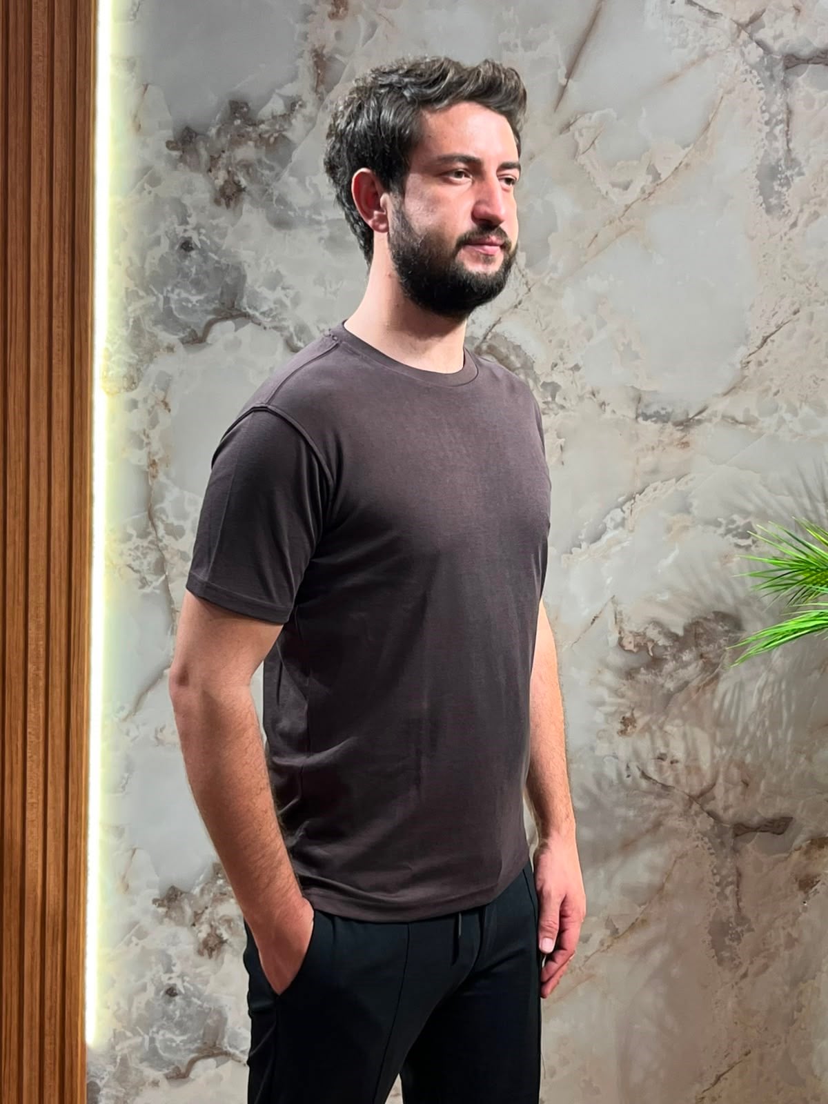 BASİC BİSİKLET YAKA TSHIRT