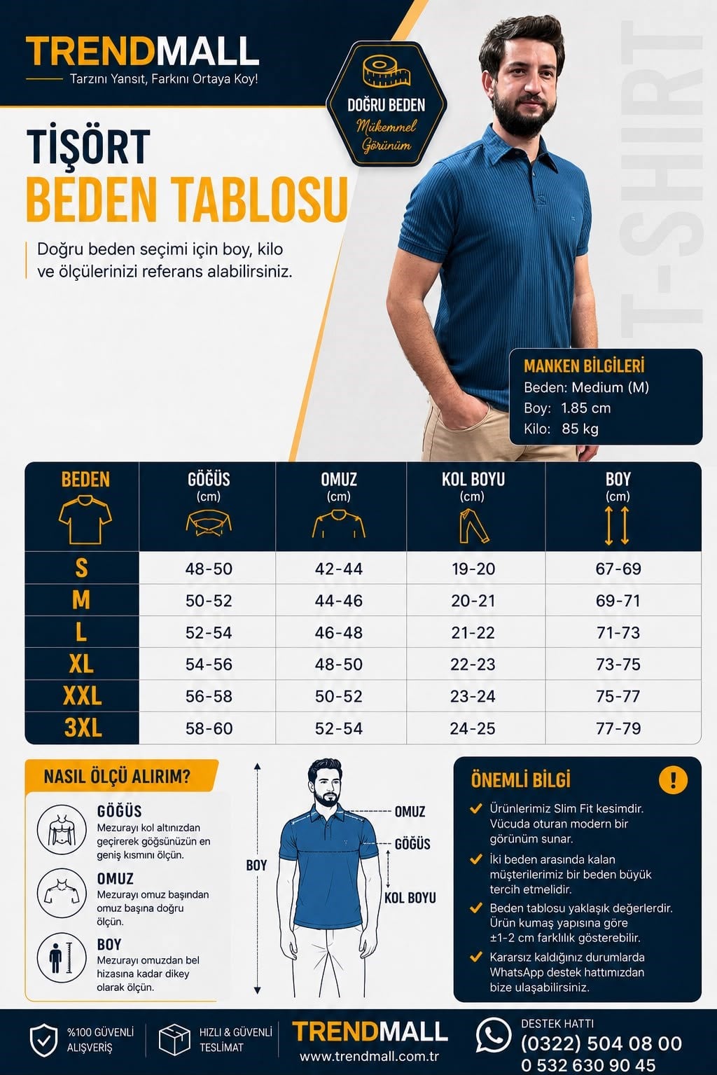 KENDİNDEN ÇİZGİLİ RAHAT TAŞ POLO YAKA TİŞÖRT