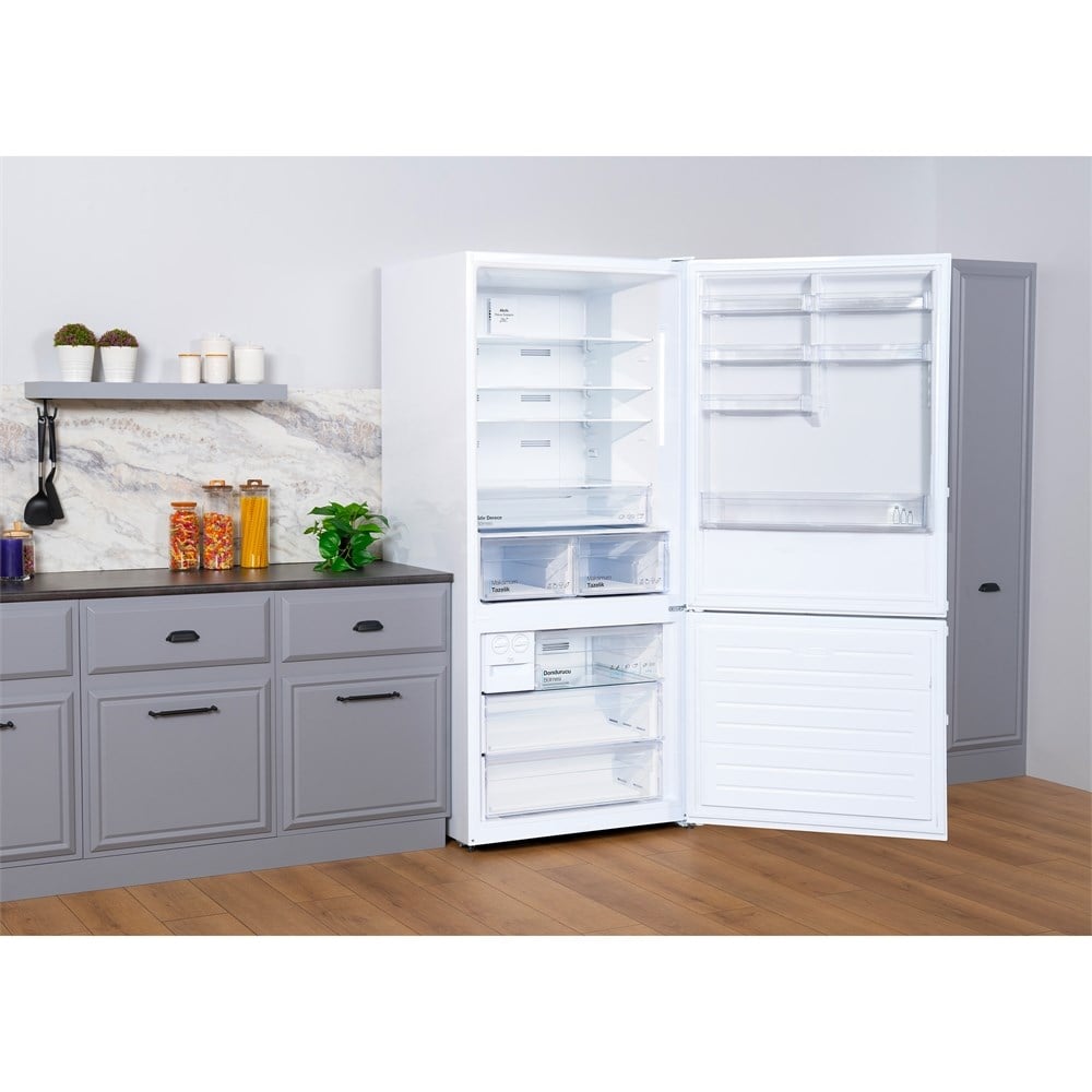 Regal NFK 72122 E 650 Lt No Frost Kombi Buzdolabı