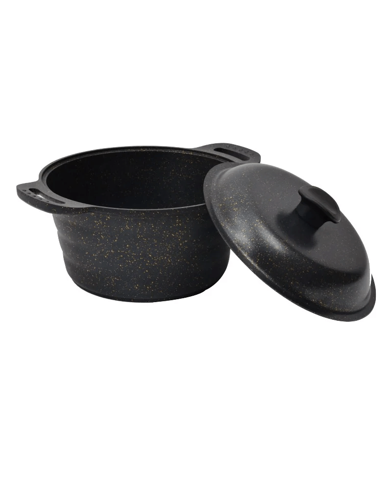 Campout Granit Döküm 24 CM Tencere 