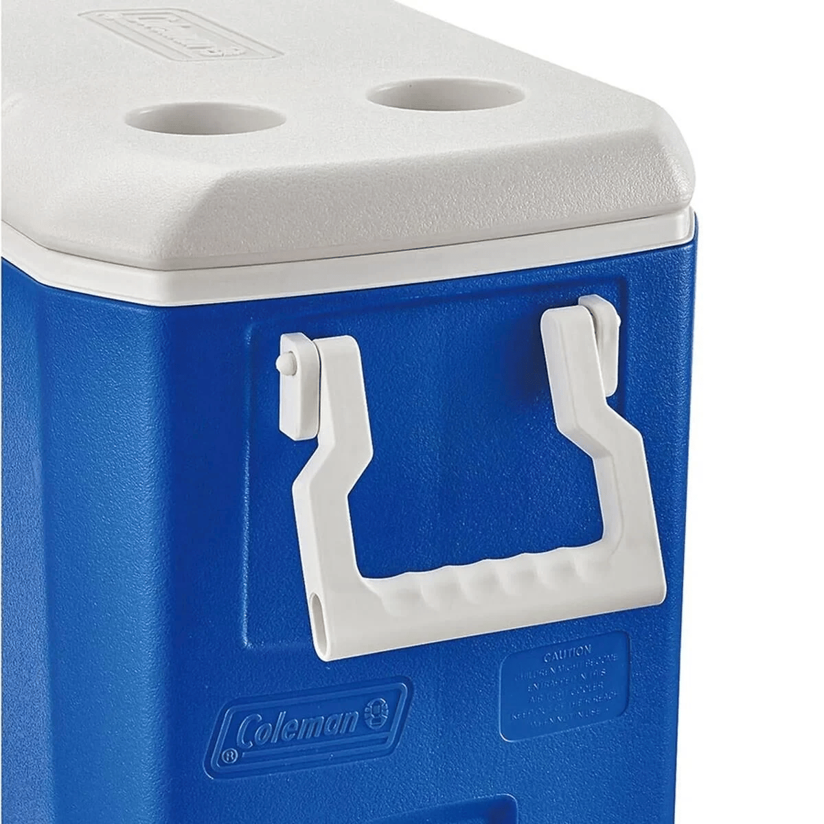Coleman Poly-Lite 48 QT Taşınabilir Soğutucu Buzluk 45.7 Lt, Renk: Mavi/Beyaz 4930
