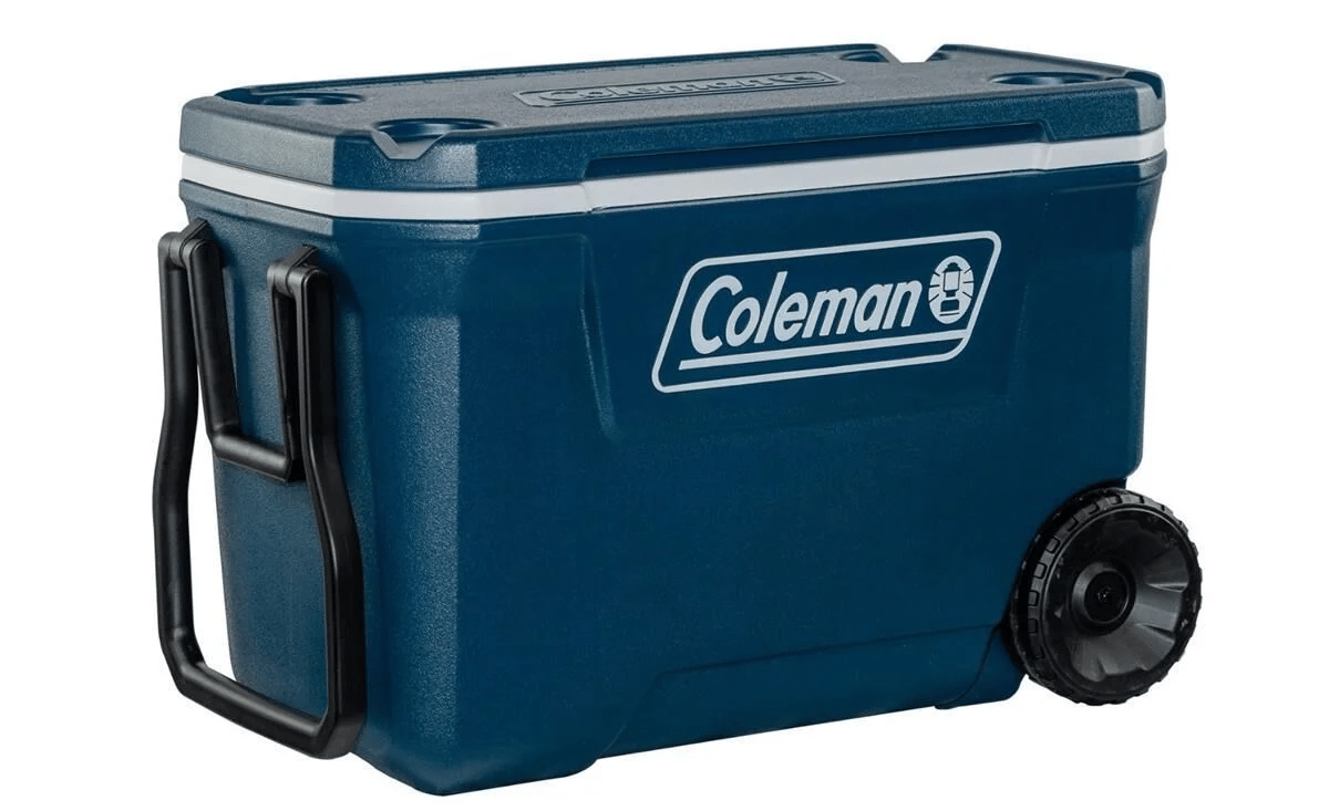 Coleman Xtreme Wheeled 62 QT Tekerlekli Soğutucu Buzluk 58.6 Lt, Renk: Lacivert 8778