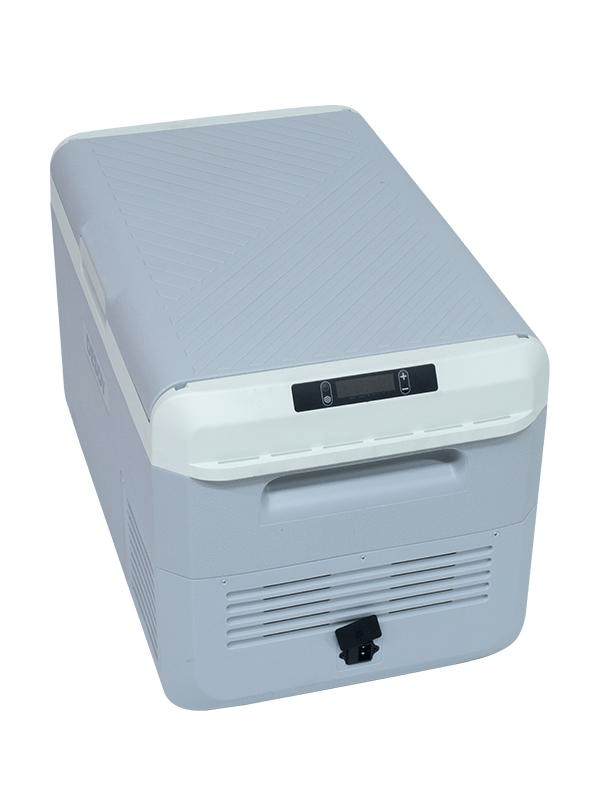Desdy 40 Litre Tek Kapak Çift Bölmeli  Kompresörlü Oto Buzdolabı Gri DSD40DD
