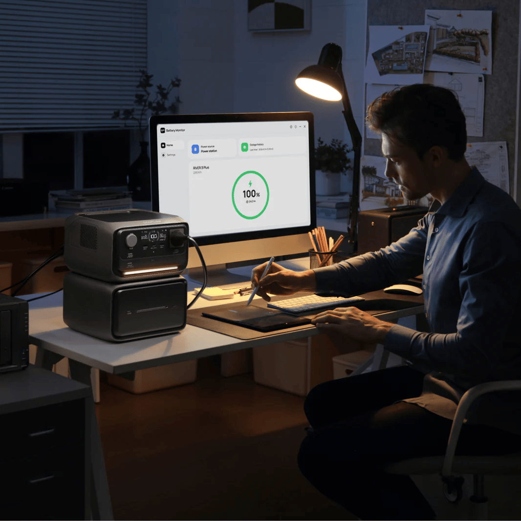EcoFlow RIVER 3 Max Plus Taşınabilir Güç Kaynağı