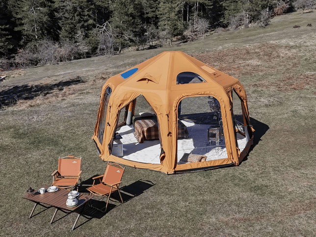 Glampout Coral Şişme Kamp Çadırı 19.6 m2 Kum Mercan 1688