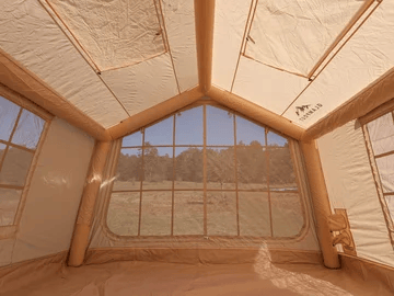 Glampout Lava Şişme Kamp Çadırı 9 m2 Bej