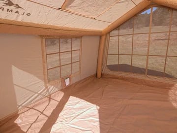 Glampout Lava Şişme Kamp Çadırı 9 m2 Bej