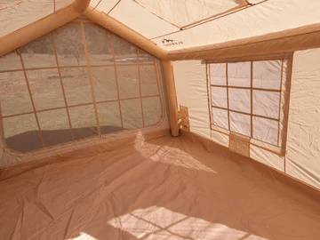 Glampout Lava Şişme Kamp Çadırı 9 m2 Bej
