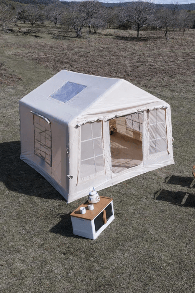 Glampout Lava Şişme Kamp Çadırı 9 m2 Bej