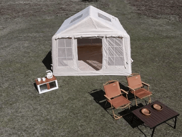 Glampout Lava Şişme Kamp Çadırı 9 m2 Bej