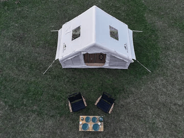 Glampout Nova Şişme Çadır 6.4 m2 Bej 1596