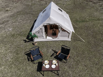Glampout Terra Şişme Kamp Çadırı 12 m2 Bej