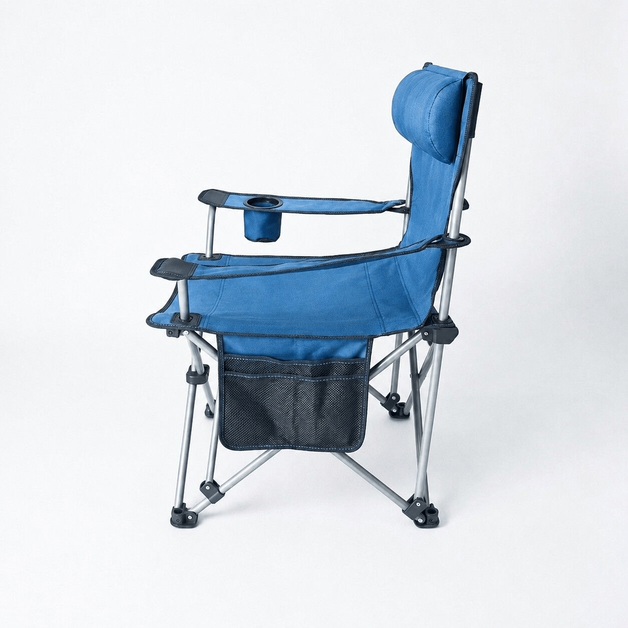 Madfox ChillSeat Yastıklı Katlanabilir Kamp Sandalyesi/Blue