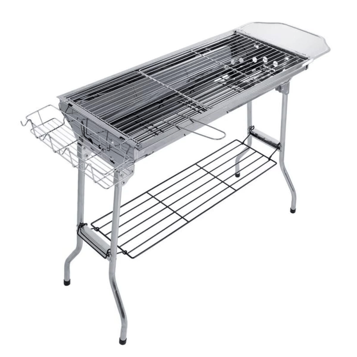 Madfox Grillmate Portatif Katlanır BBQ Mangal/Silver