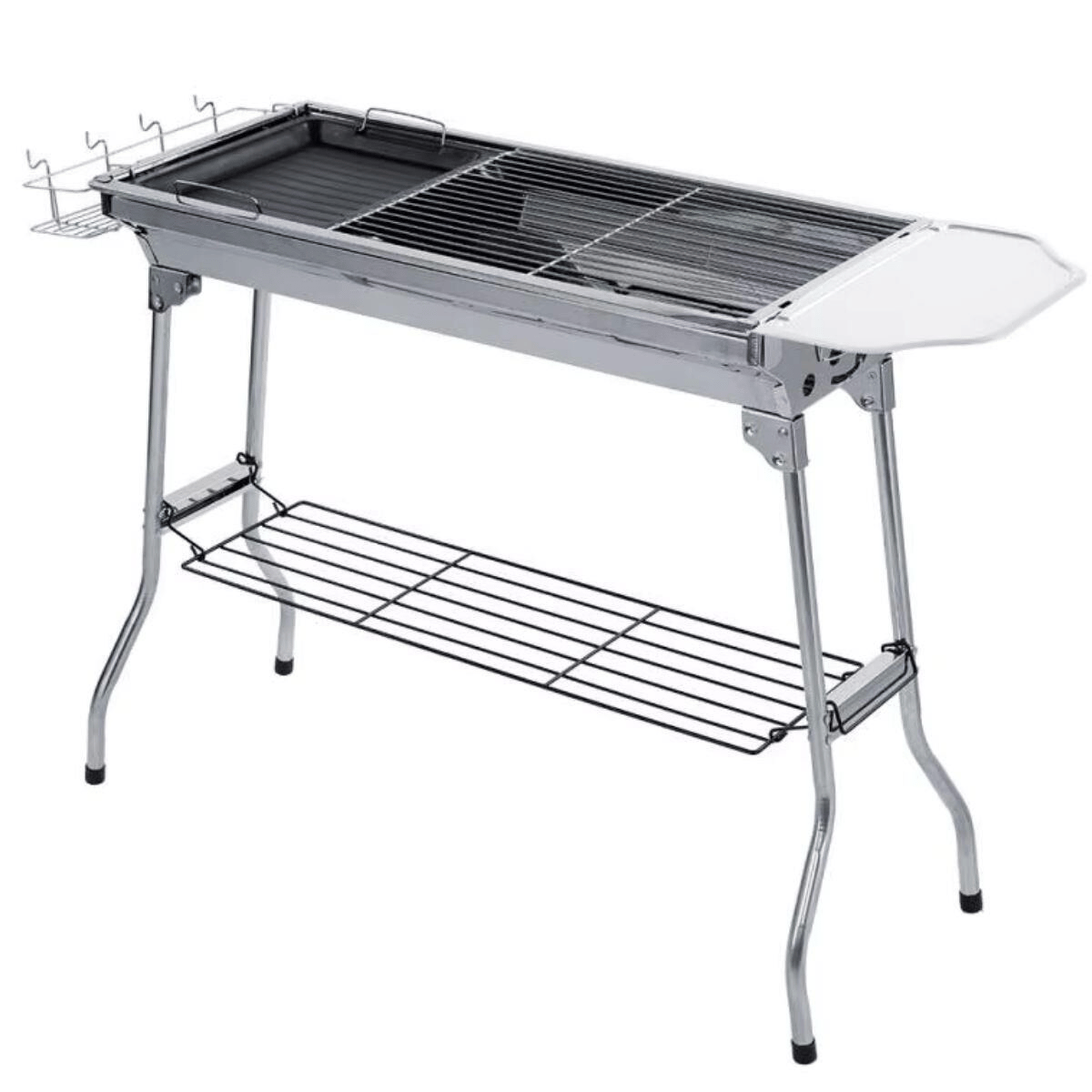 Madfox Grillmate Portatif Katlanır BBQ Mangal/Silver