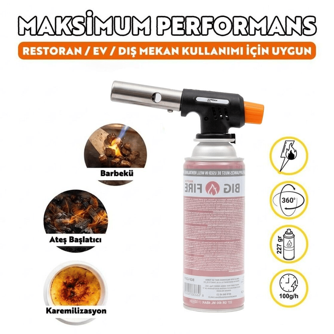 Madfox LonTorch 1300 Pürmüz,