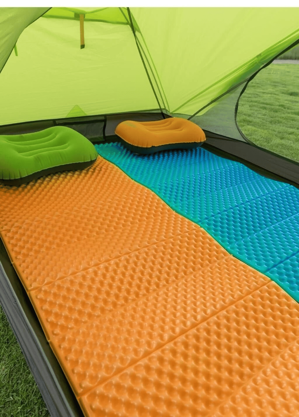Madfox TrailPad Pro Katlanır Kamp Matı ( Z Mat ), Renk:Turuncu,