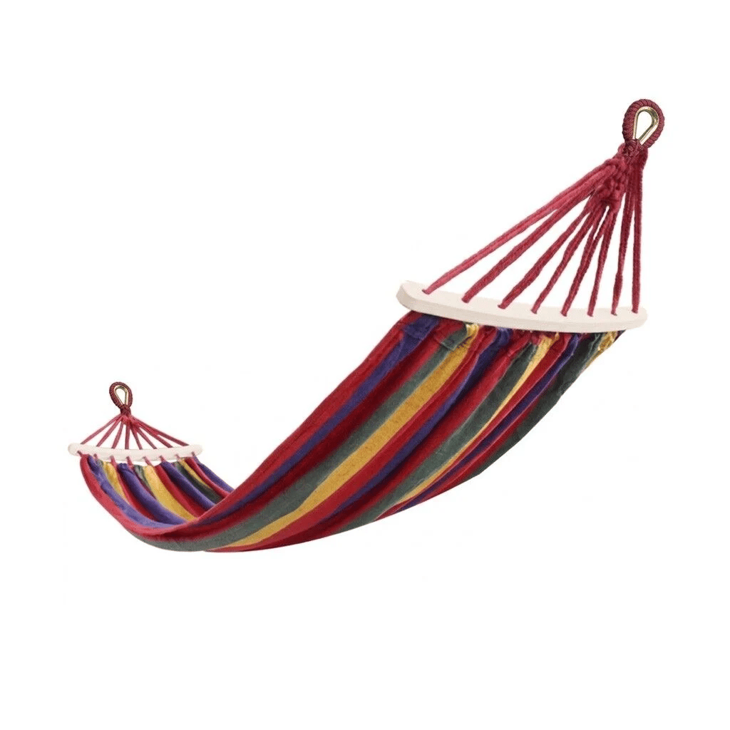 Madfox Tree Bed Lightweight Canvas Hamak/Kırmızı/
