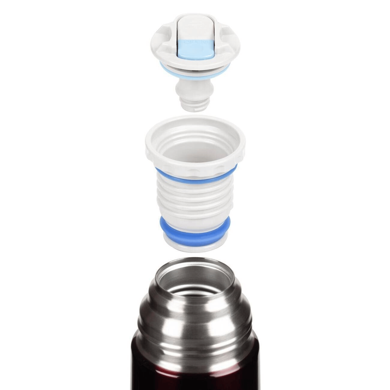 Thermos FBB Light&Compact Staınless Steel Midnight Red 1L 1994