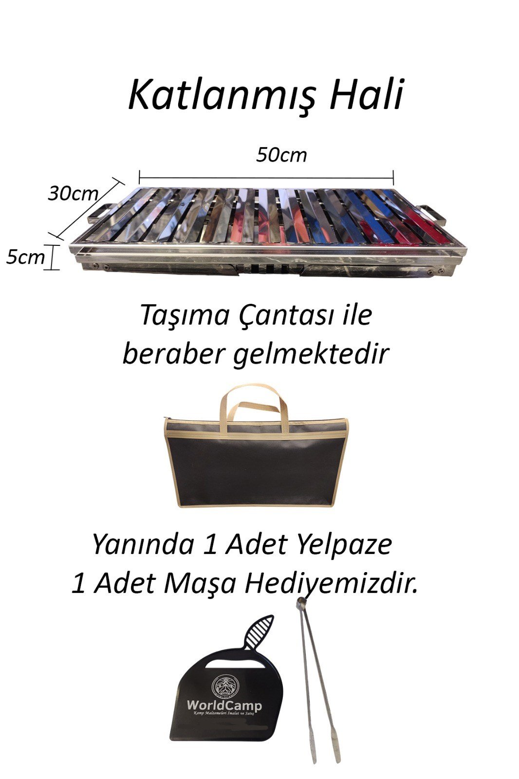 World Büyük Krom Mangal WR-315