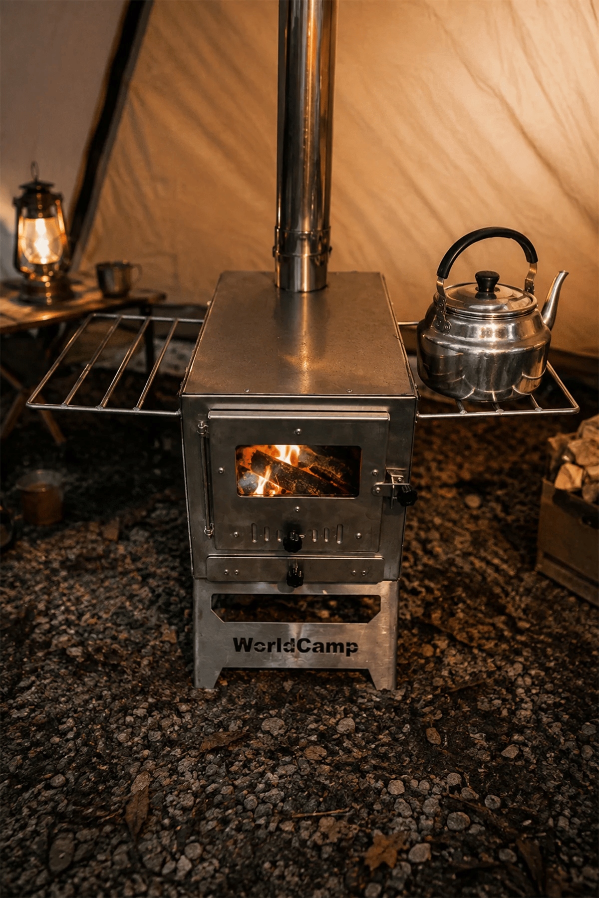 World Camp Krom Çadır Sobası WR-145B 1503