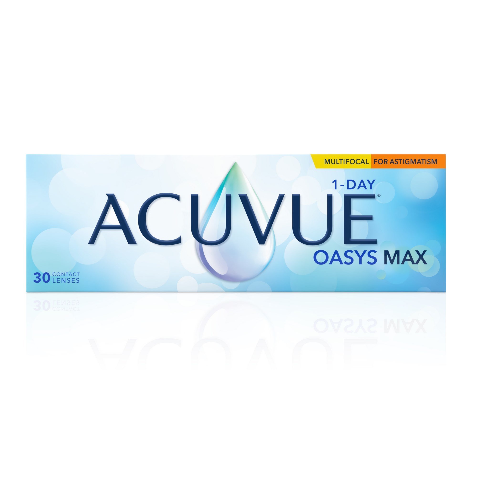 1-Day Acuvue Oasys Max Multifocal For Astigmatism Multifokal Lens