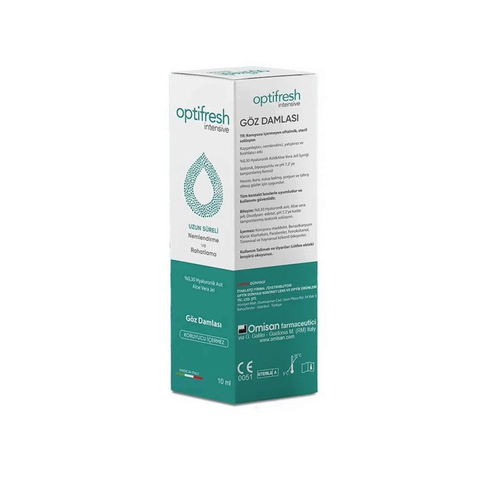 Optifresh - Intensive Göz Damlası