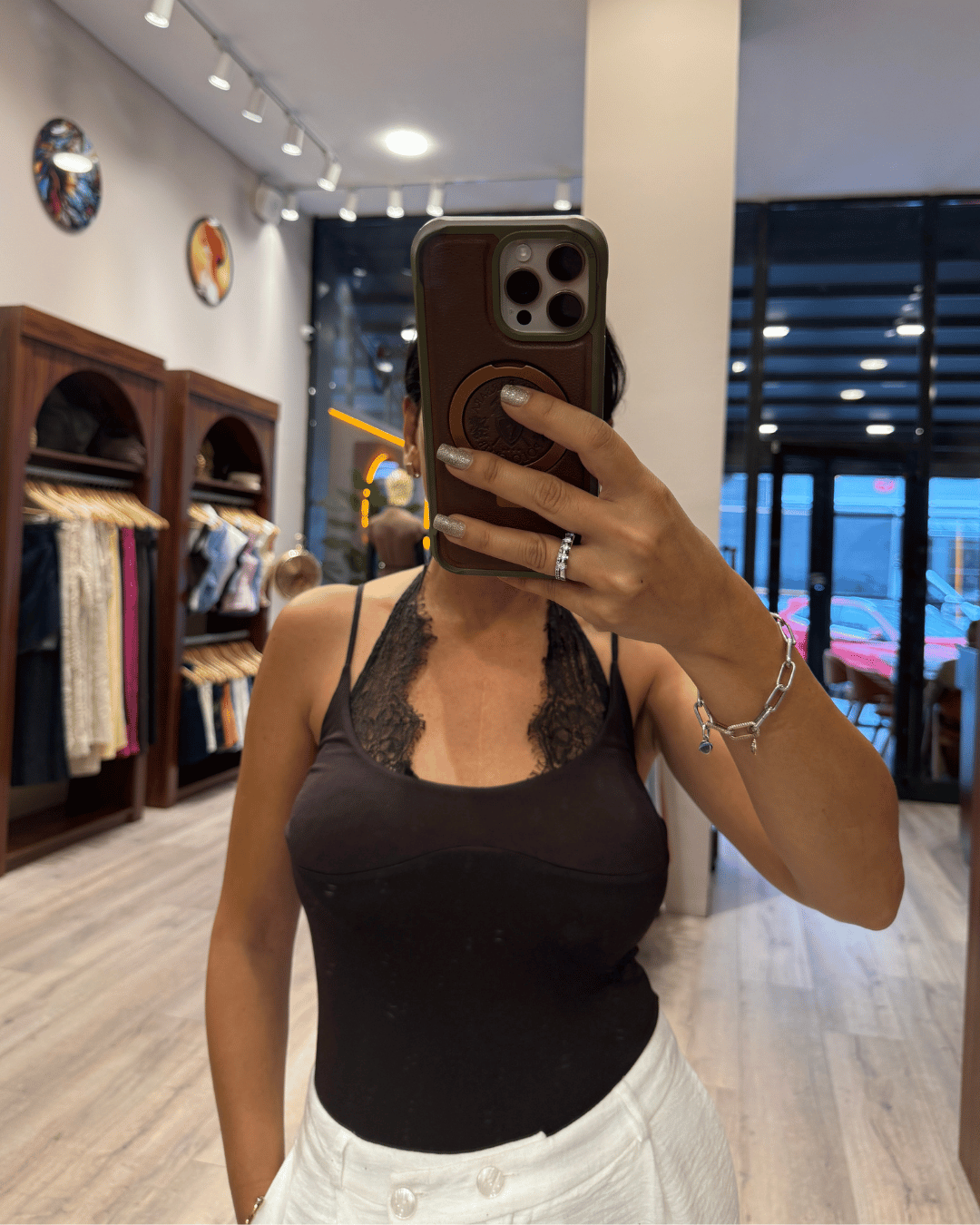 26YBLZ02267 QUZU DANTEL DETAY BLUZ