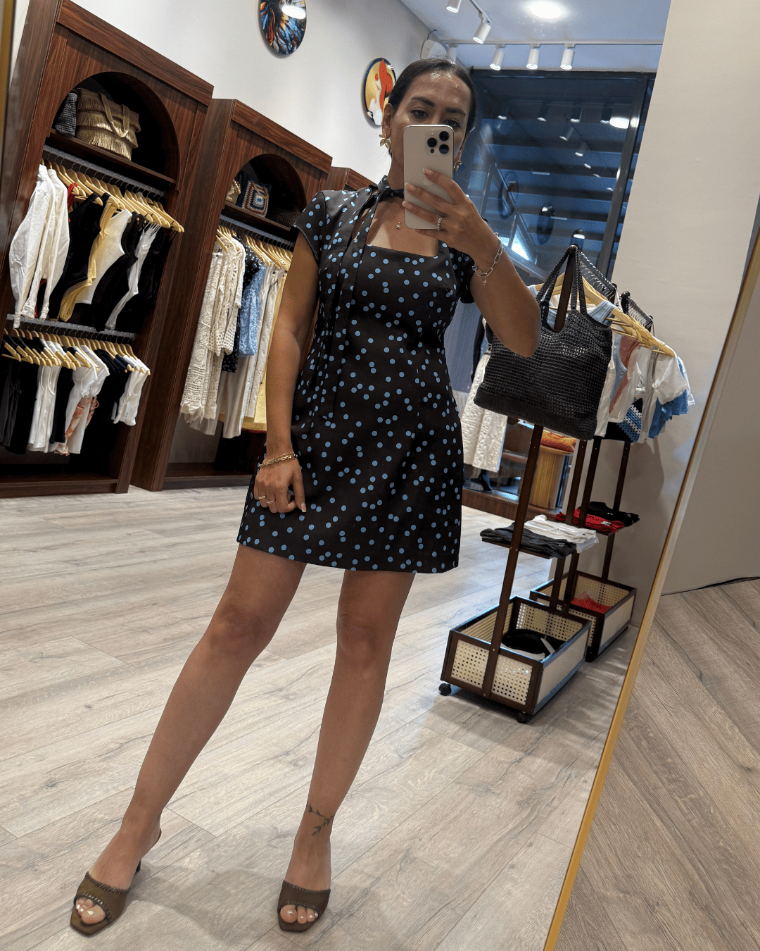 ANTIOCH BA26Y071 PUANTİYE KISA ELBİSE